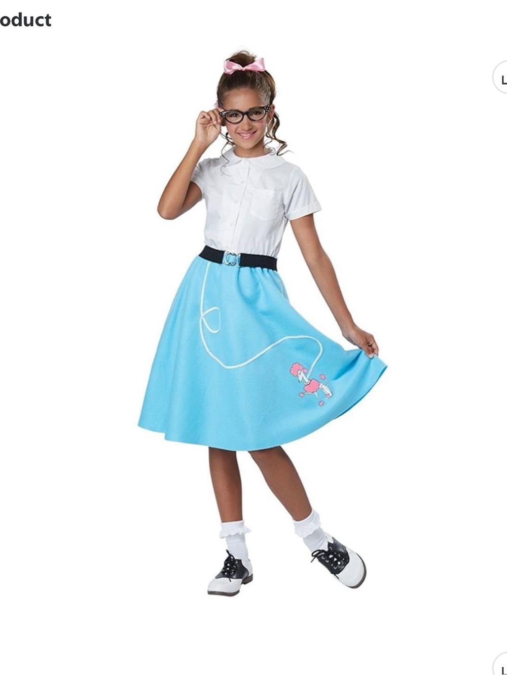 California Costumes poodle skirt